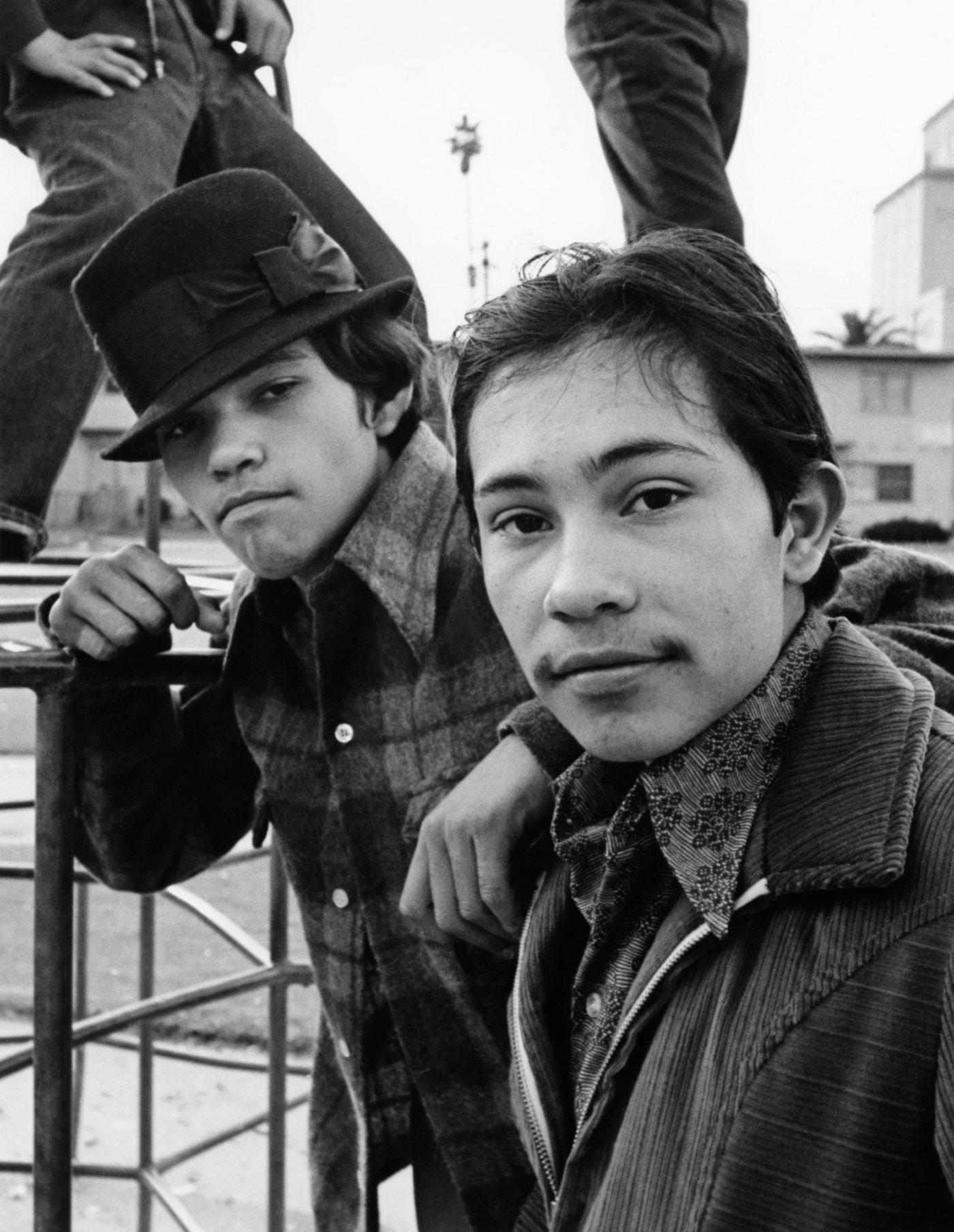 Two young residents of Boyle Heights